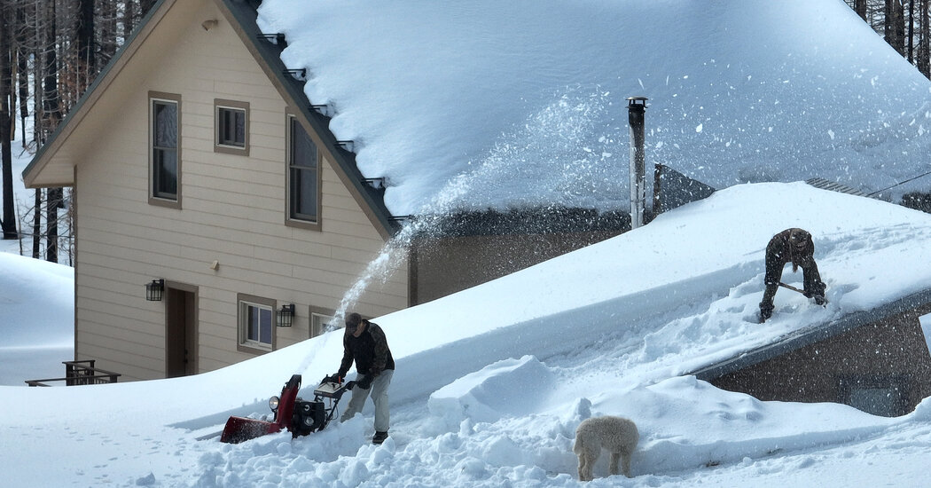 Tahoe blizzard snow forecast