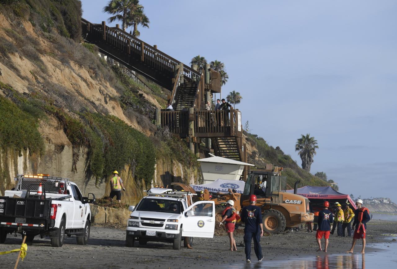 Hillside collapse shasta california