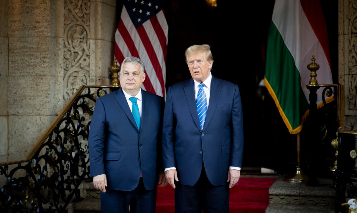 Trump hungary orban president welcomes prime viktor minister house white upi donald meetings may dw