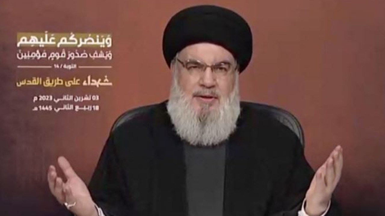 Hezbollah hassan nasrallah speech israel