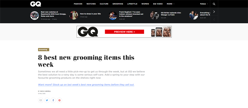 Pitchfork gq internet media