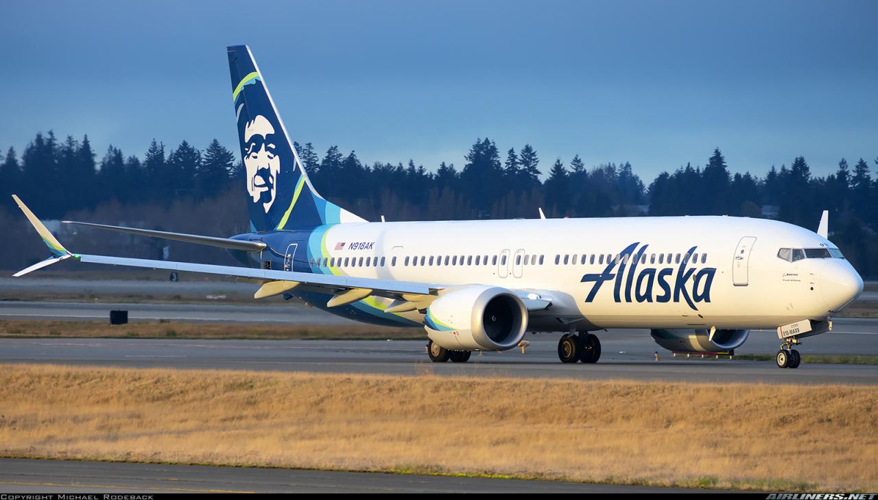 Boeing 737 max alaska japan airlines