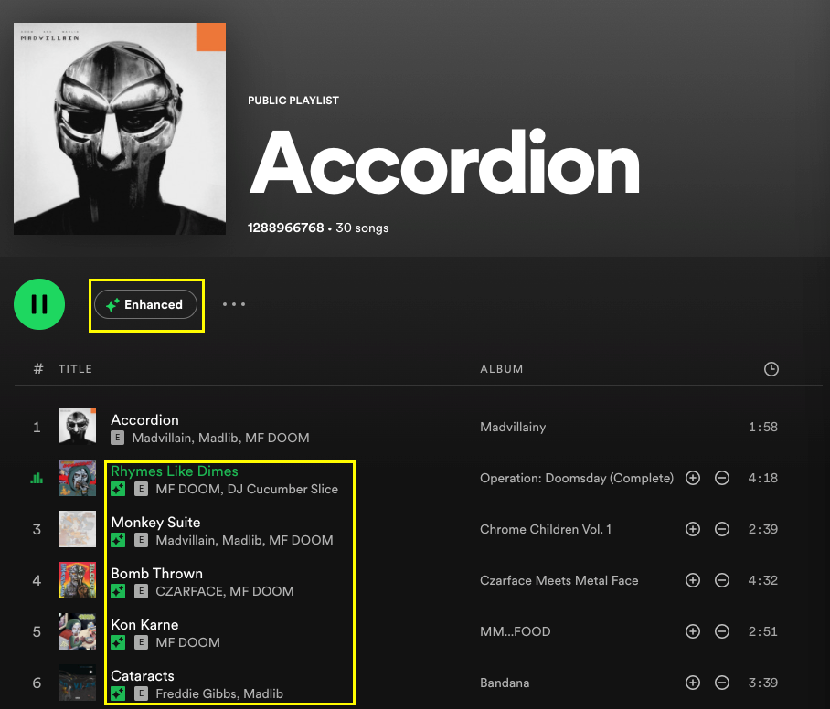 Ai spotify music playlist algorithm