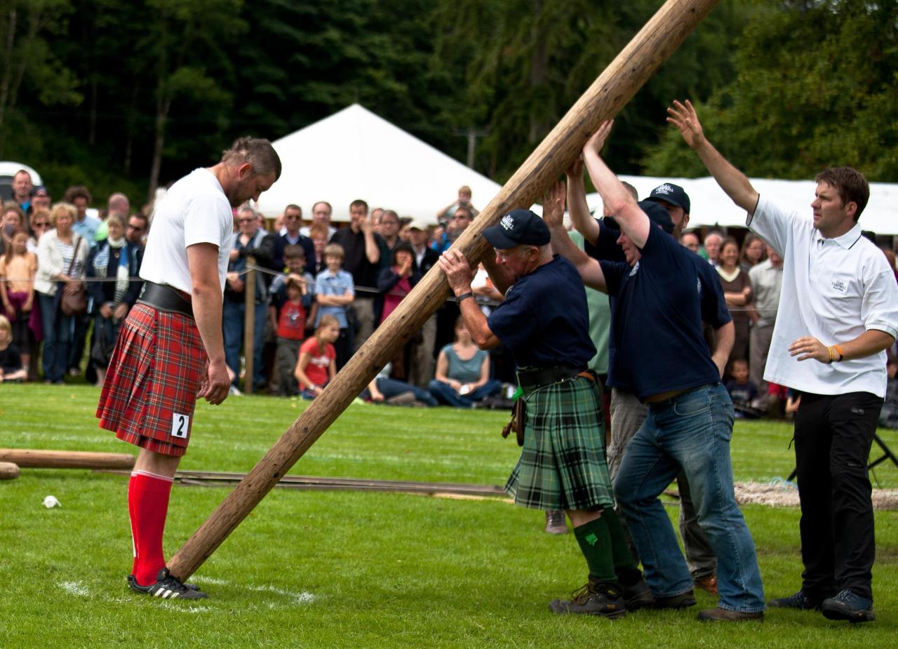 Highland games trophy scotland