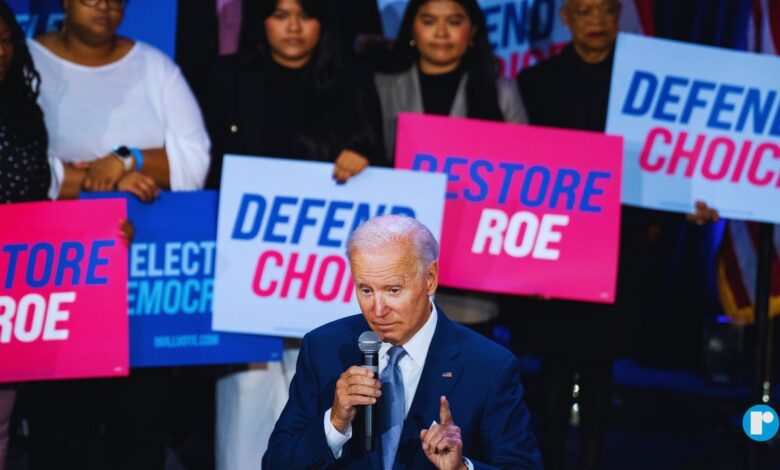 Biden harris roe abortion