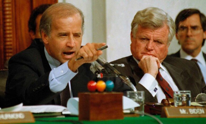 Biden clinton bill backstage impeachment observe