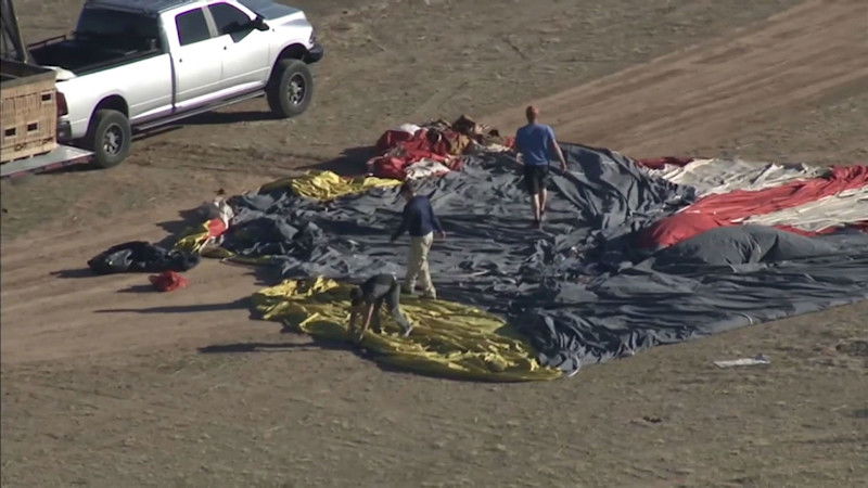 Hot air balloon crash arizona