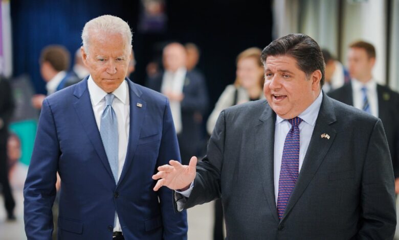 Biden pritzker katzenberg smith iowa