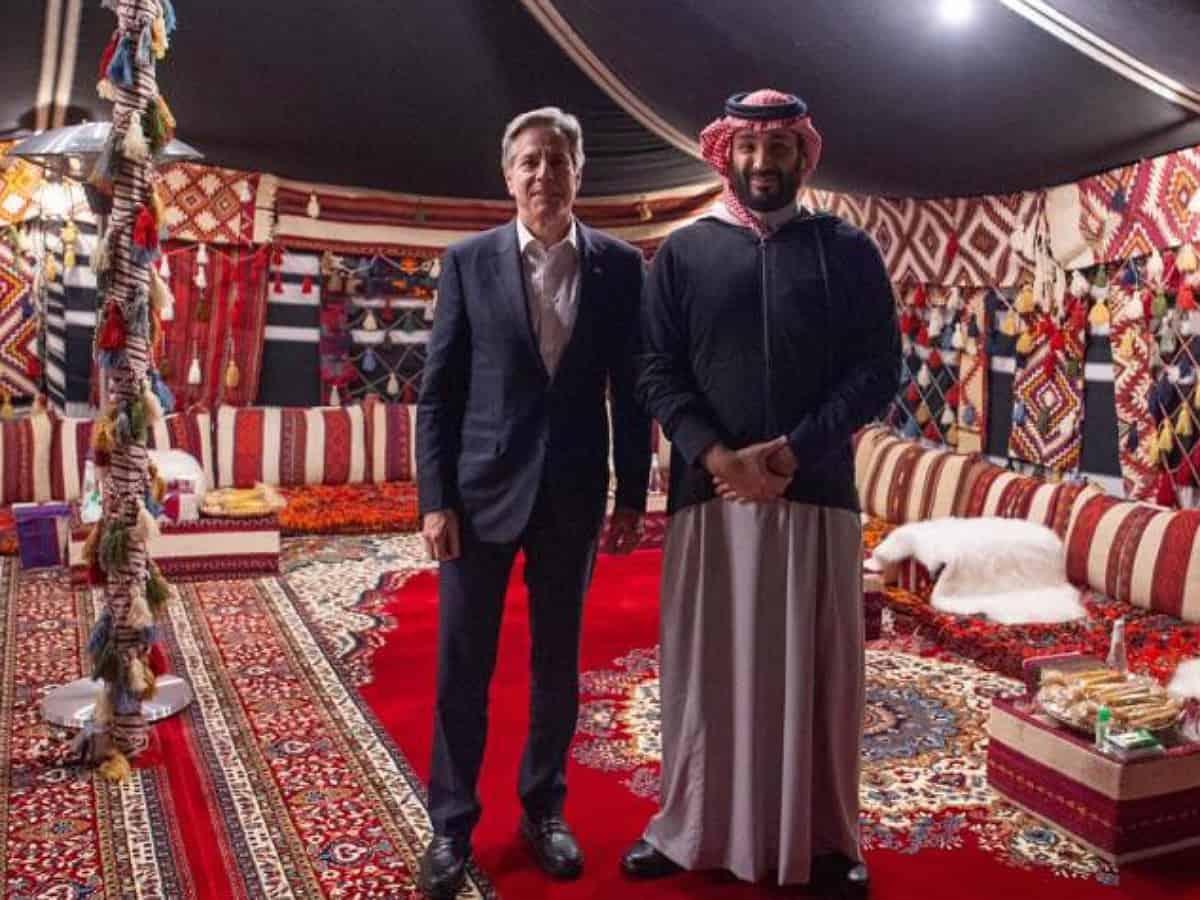 Blinken saudi crown prince