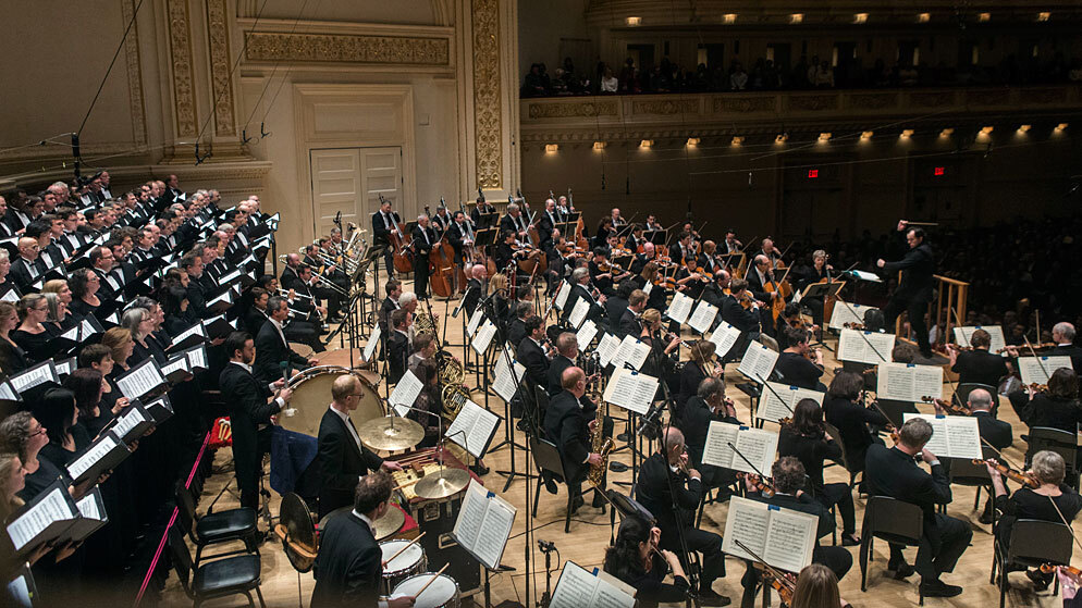 Boston symphony orchestra carnegie hall