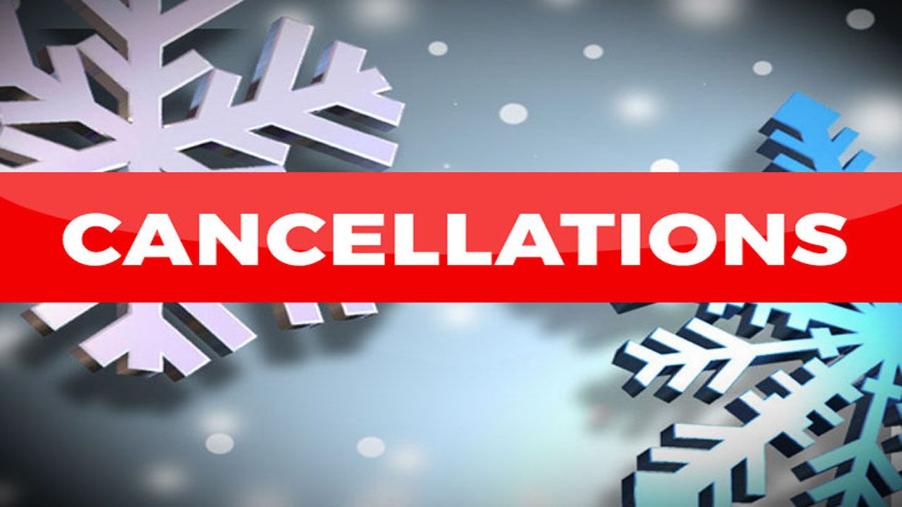 Flight cancellations storm weather