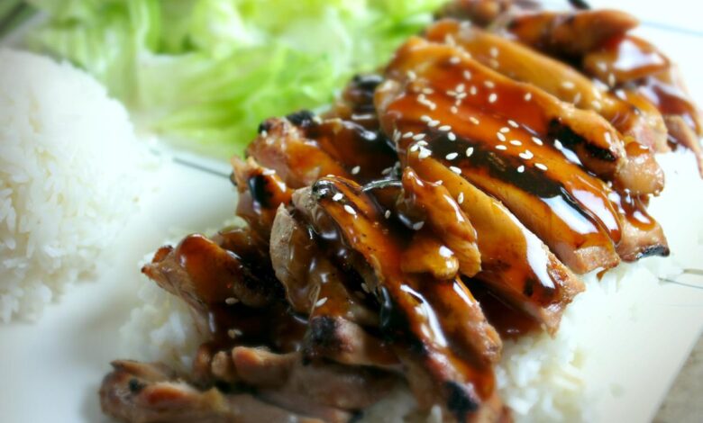 Chicken teriyaki never not a delight