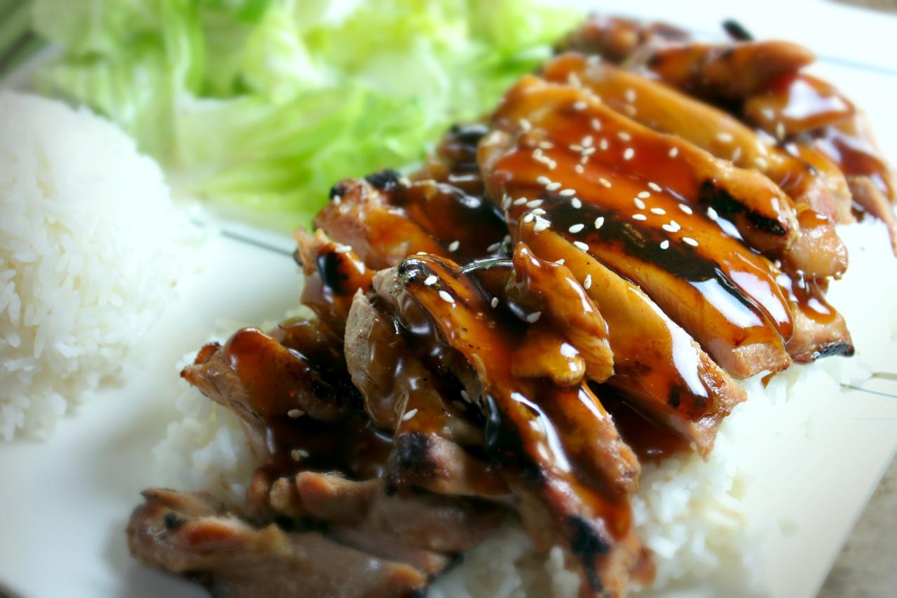Chicken teriyaki never not a delight