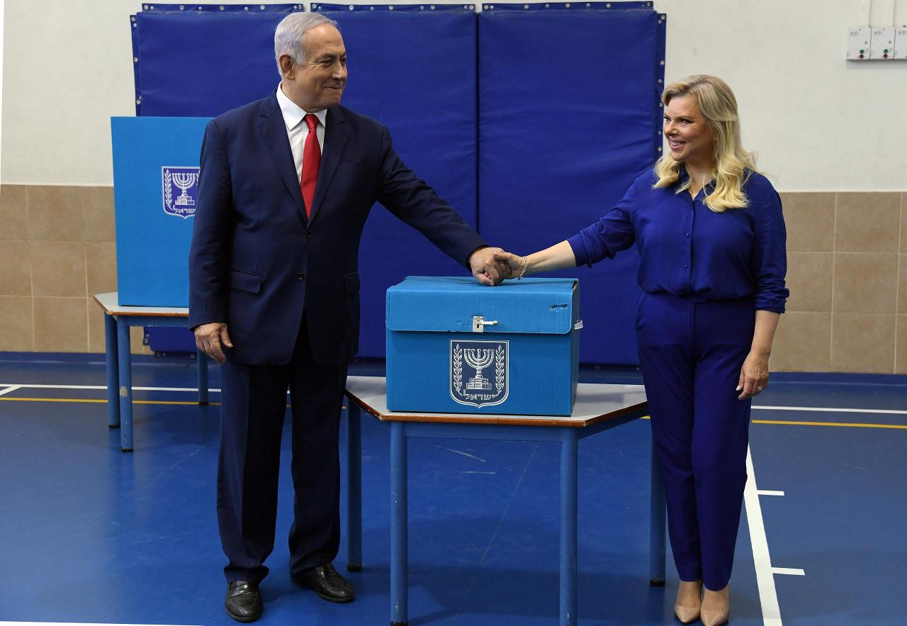 Gantz netanyahu israel election