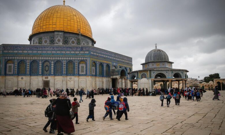 Israel aqsa mosque restrictions