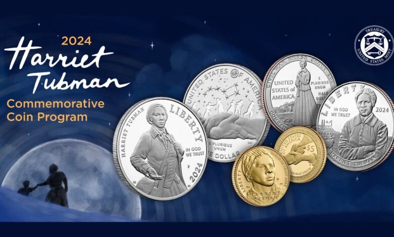 Harriet tubman coin mint