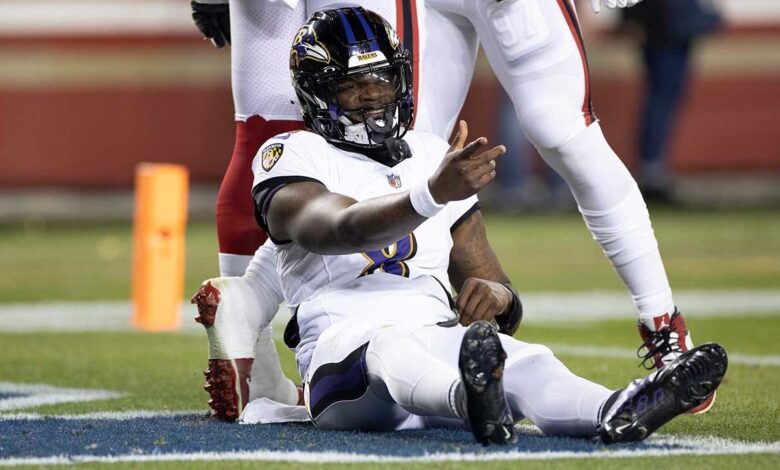 Ravens 49ers vs nfl