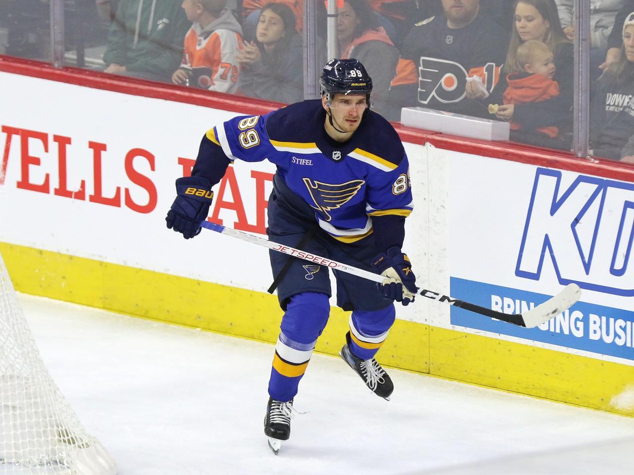 Blues pavel buchnevich trade interest