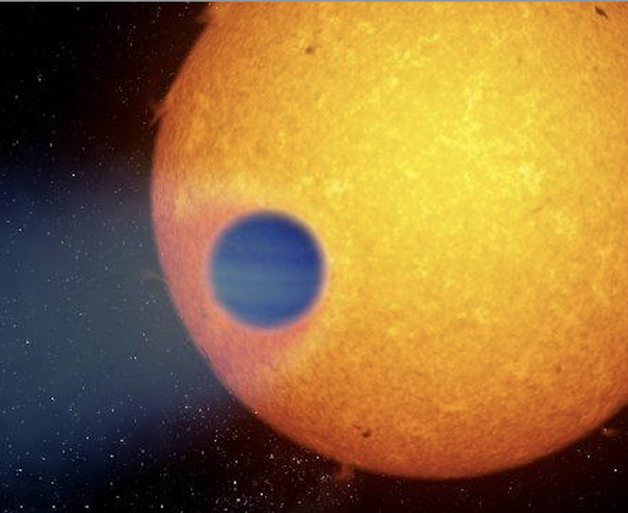 Exoplanet hot skies stsci rain iron yellow bgr