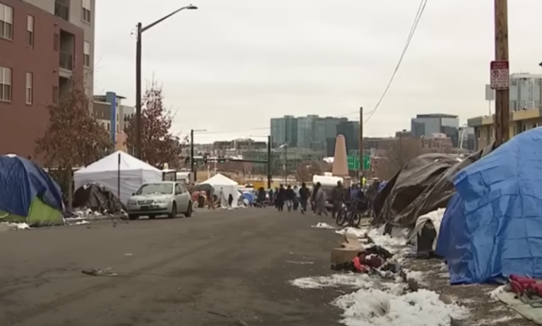 Migrants homeless shelters evictions