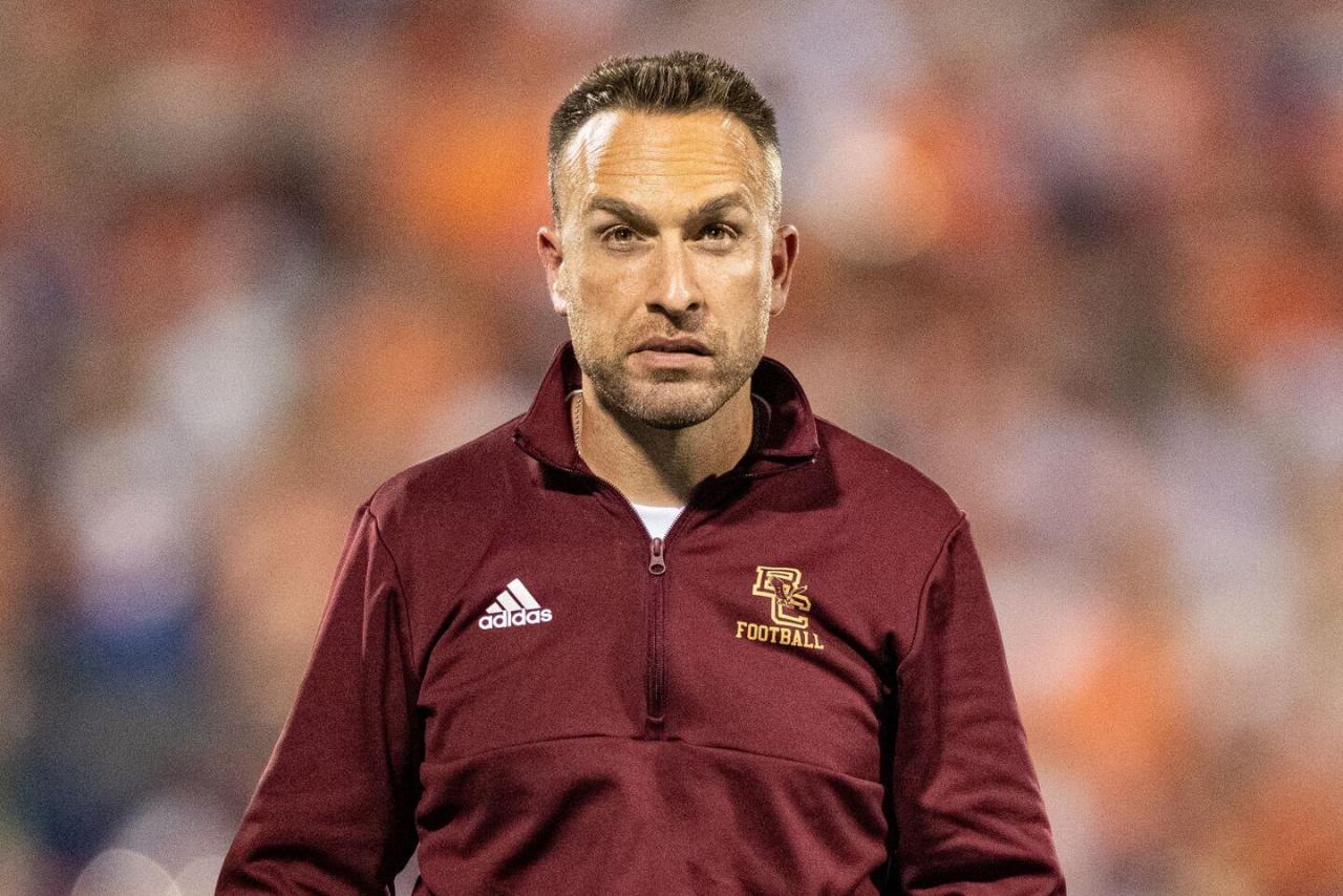 Boston college bill obrien al washington jeff hafley