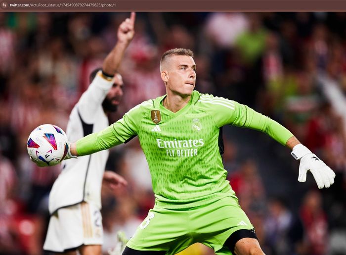 Real madrid arrizabalaga lunin ancelotti goalkeepers