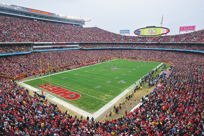 Kansas football schedule arrowhead stadium games