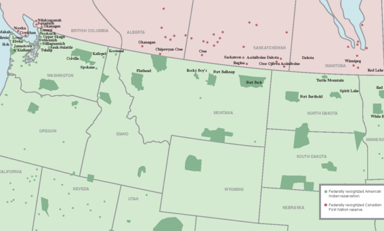 Canada estados unidos frio cruces