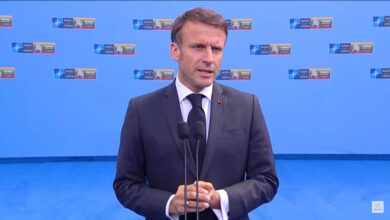 Russia nato france macron