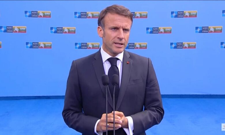 Russia nato france macron