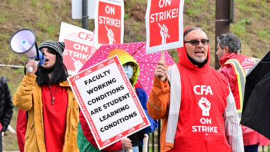 California state university system faculty strike