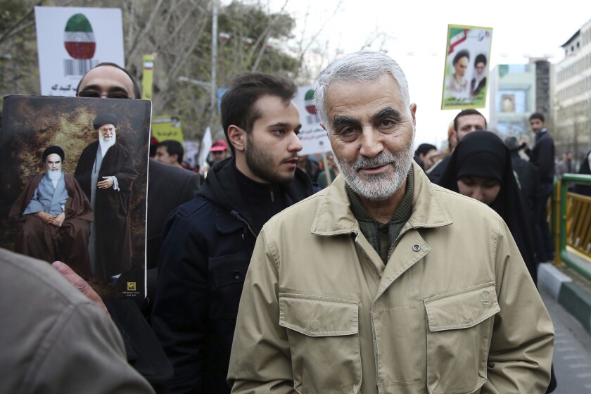 Us isis iran general suleimani