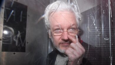 Assange julian wikileaks bail denied extradited judge rules