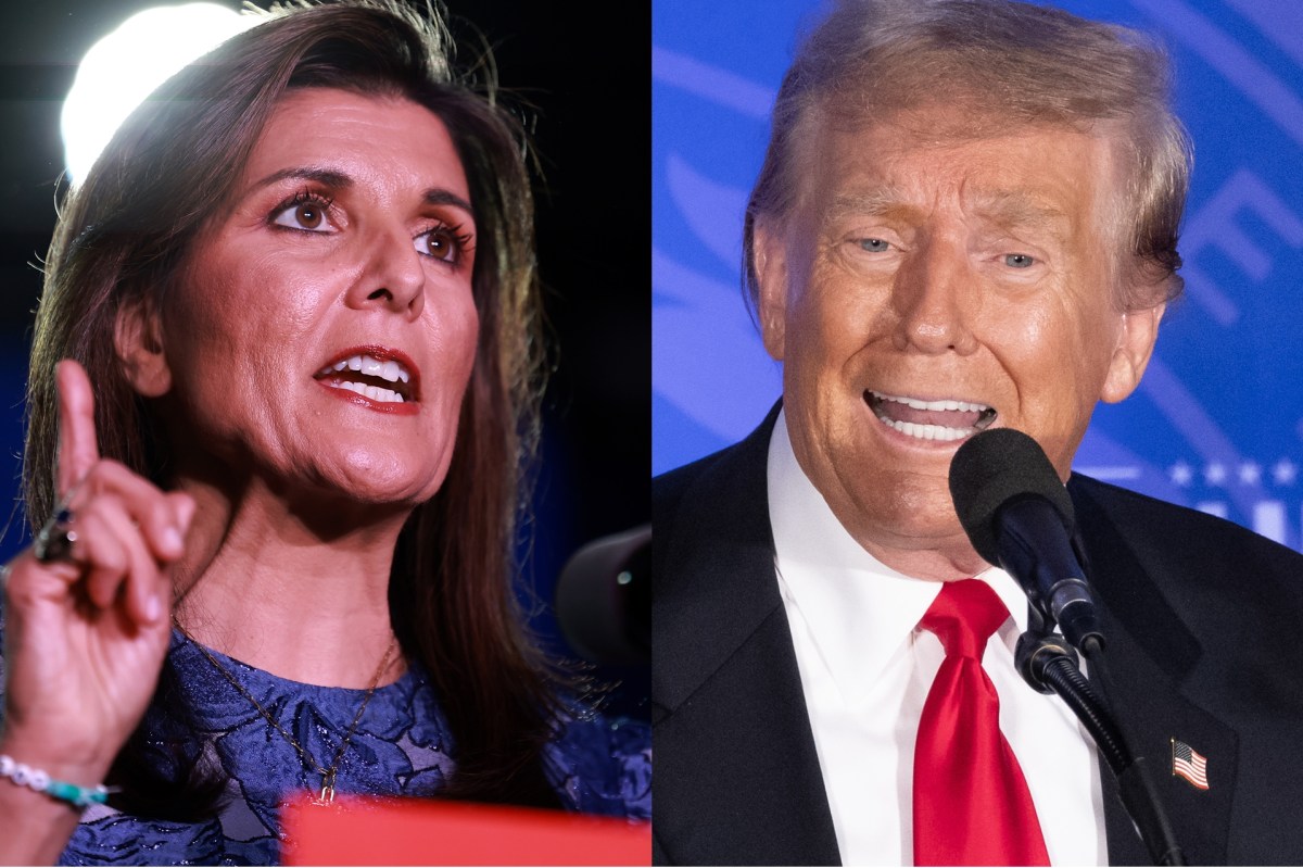 Trump haley husband troops