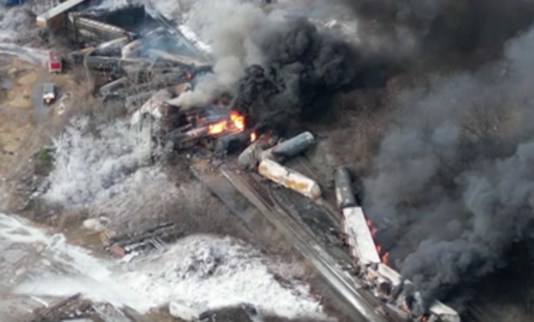 Ohio train derailment safety east palestine