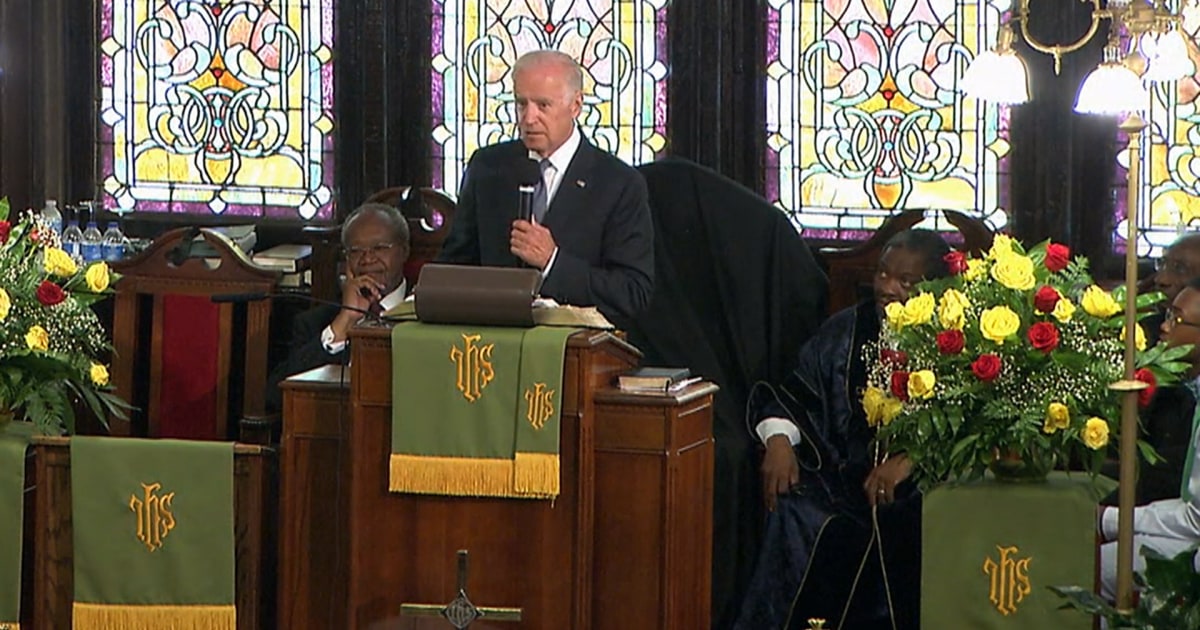 Biden emanuel ame church