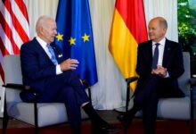 Biden olaf scholz meeting ukraine