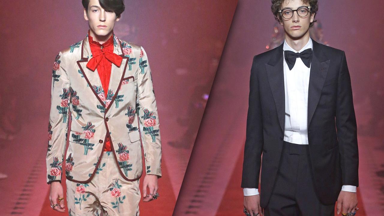 Gucci mens wear italian fashion