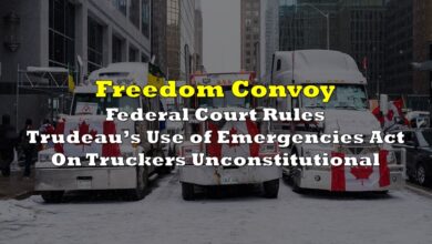 Trudeau emergencies act trucker convoy