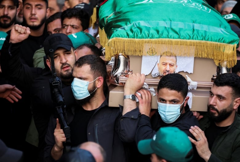 Hamas blames israel for the death of a senior official in lebanon