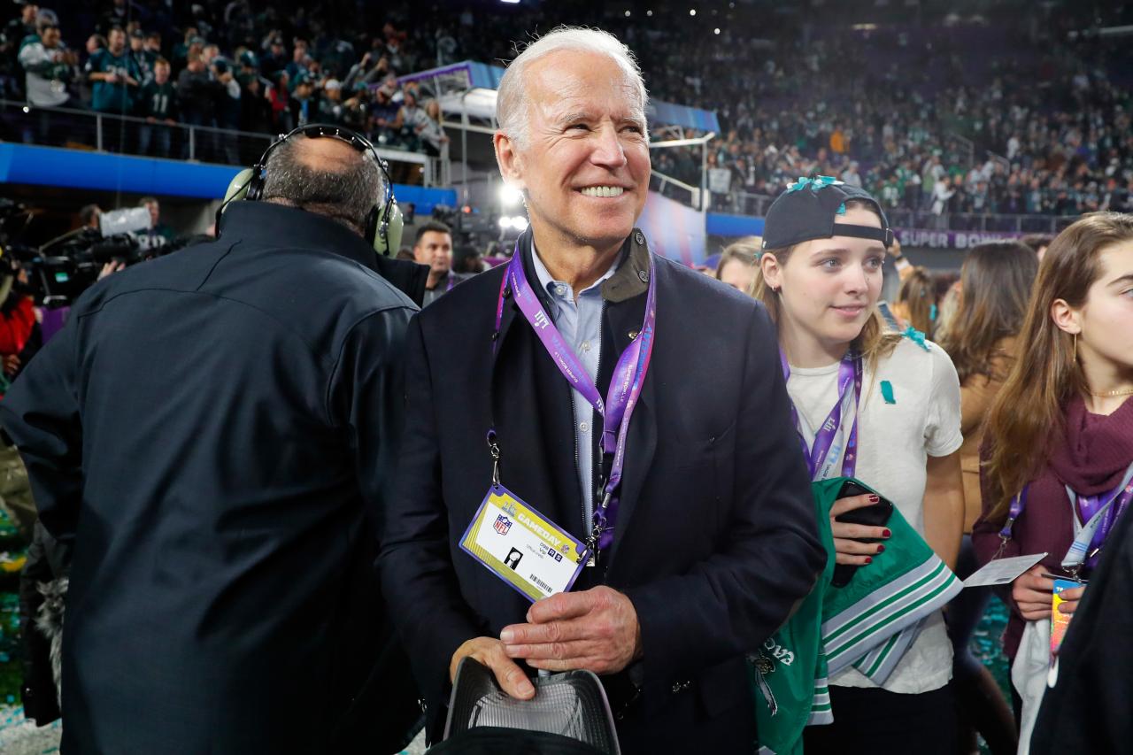 Biden jordan super bowl