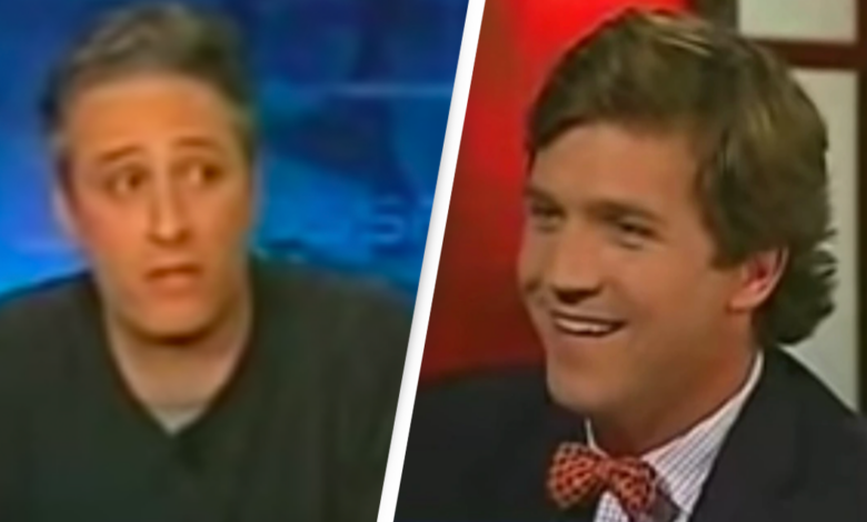 Jon stewart tucker carlson