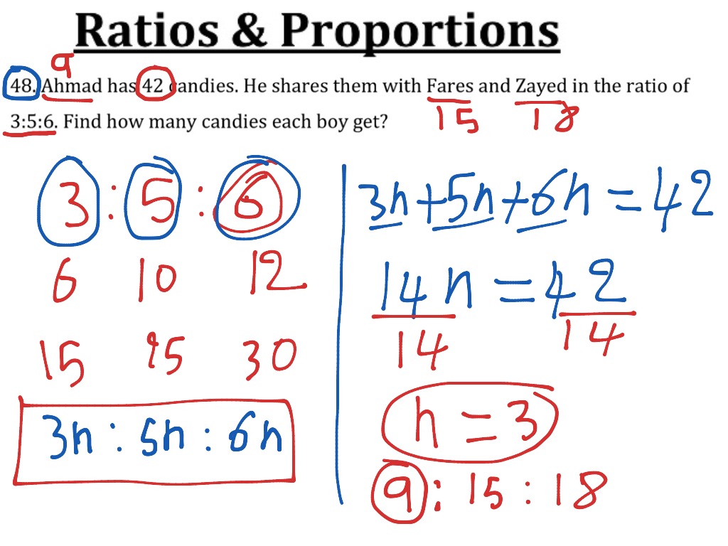 Word of the day proportionate