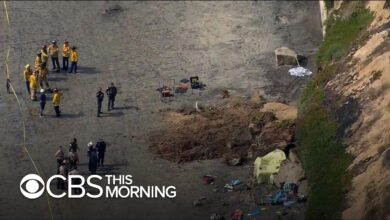 Hillside collapse shasta california