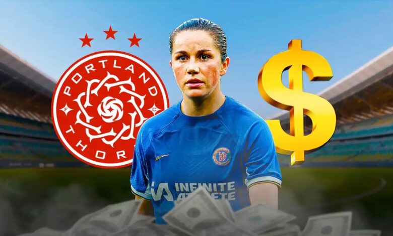 Jessie fleming portland thorns transfer chelsea