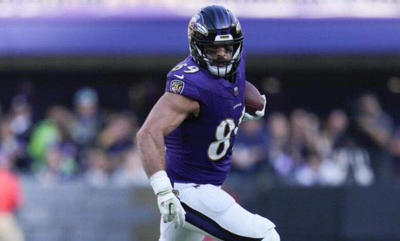 Ravens activate mark andrews afc championship