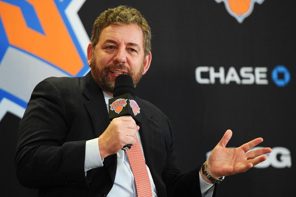 James dolan knicks rangers