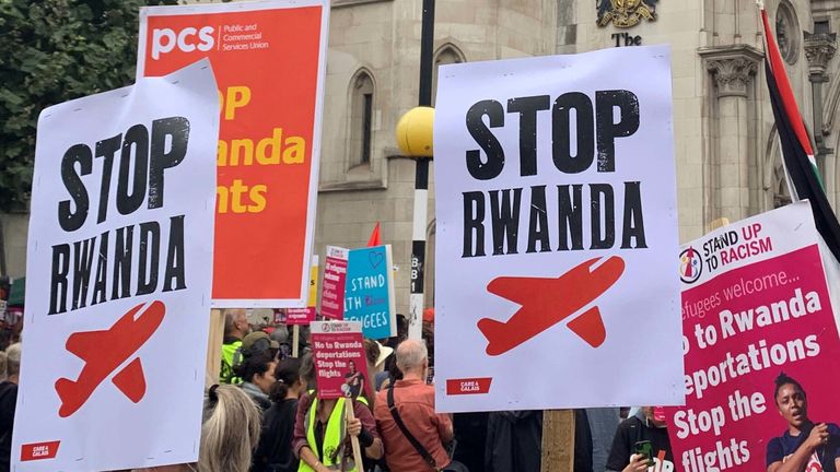 Britain immigration vote rwanda