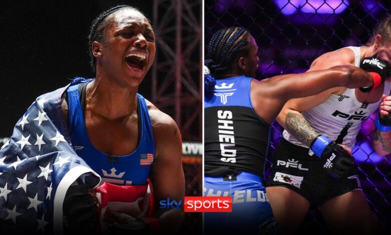 Claressa shields pfl boxing mma saudi arabia