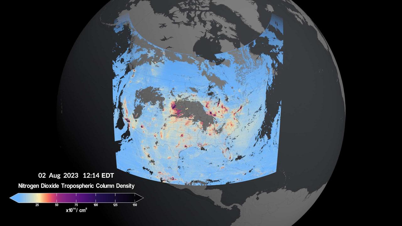 Rocket pollution spacex satellites